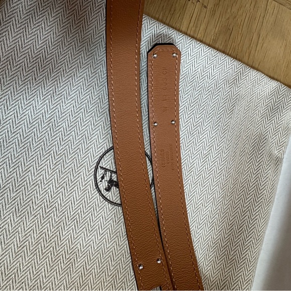 Hermes Epsom Kelly 18 belt white blanc authentic brand new - Picture 4 of 9